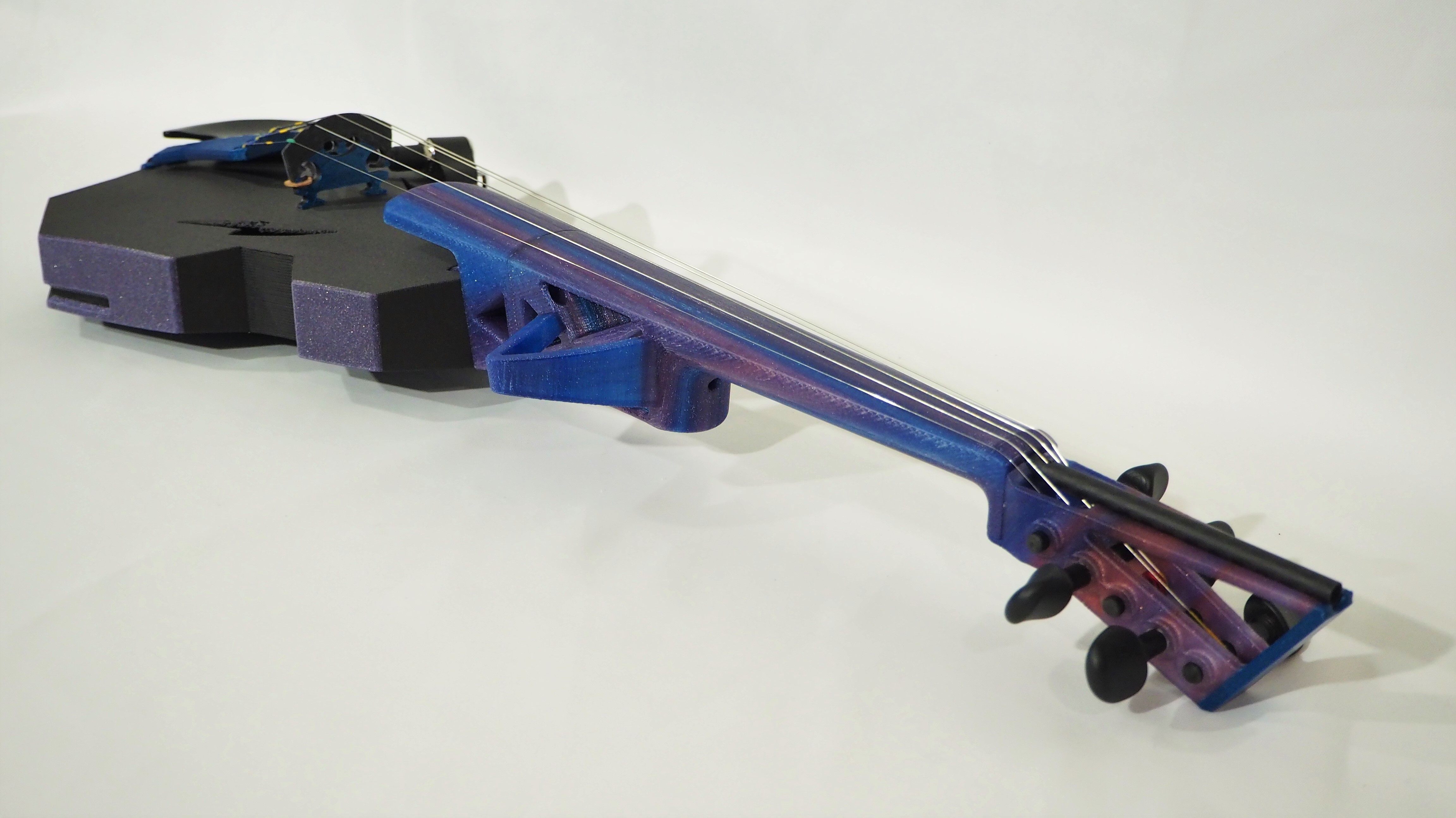 A long five string viola with a 380mm string length