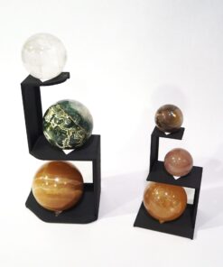 Specimen Tower for Spheres, Eggs, and Polished Minerals